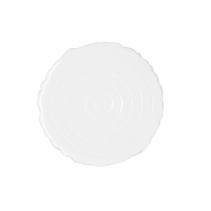Bidasoa Soporte de Porcelana Pureza Abstracta Blanco Bidasoa Soporte de Porcelana Pureza Abstracta Blanco