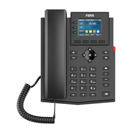 Fanvil X303W Teléfono IP Negro con Wi-Fi
