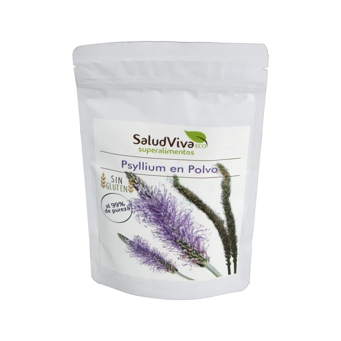 SALUD VIVA Psyllium en Polvo 200g - Fibra Soluble 100% Orgánica Bio, Sin Aditivos, Vegano, Fuente de Fibra Natural SALUD VIVA Psyllium en Polvo 200g - Fibra Soluble 100% Orgánica Bio, Sin Aditivos, Vegano, Fuente de Fibra Natural