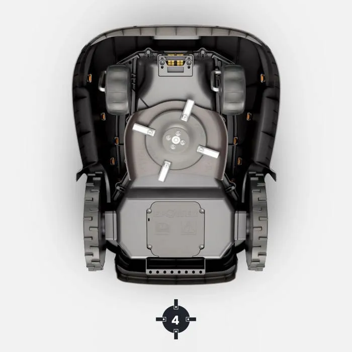 Stiga Robot Cortacésped A750 Autónomo Inalámbrico Máx. 900 m² Control App Pendientes