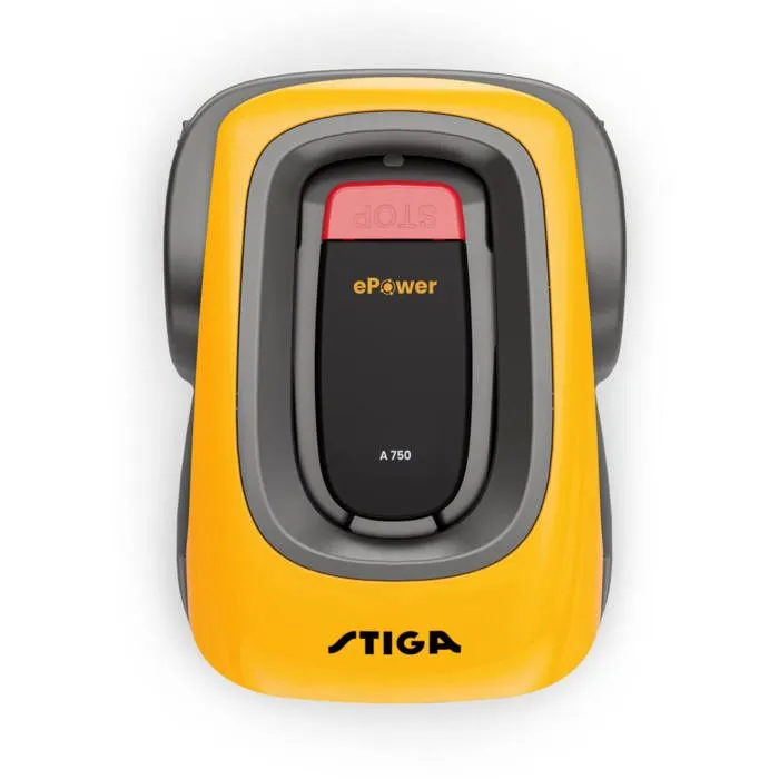 Stiga Robot Cortacésped A750 Autónomo Inalámbrico Máx. 900 m² Control App Pendientes