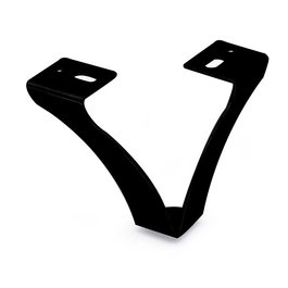 Q&Q Pata Metálica Vinet Negro Mate Metal Altura 100 H