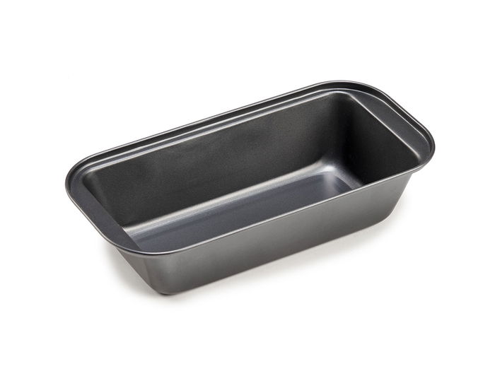 Kinvara Molde Rectangular Metal 25 cm (13x25.2x6.2 cm) Gris Oscuro 850ml Antiadherente para Horno (Set de 24)