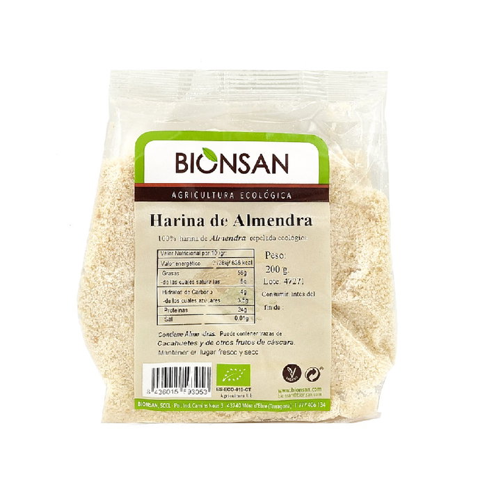 BIONSAN Harina de Almendra Proximidad 200 gr. BIONSAN Harina de Almendra Proximidad 200 gr.