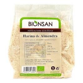BIONSAN Harina de Almendra Ecológica de Proximidad Española 200 Gr