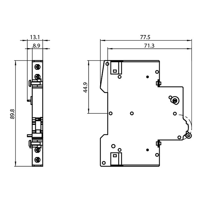 Siemens 5ST3010 Interruptor de corriente auxiliar