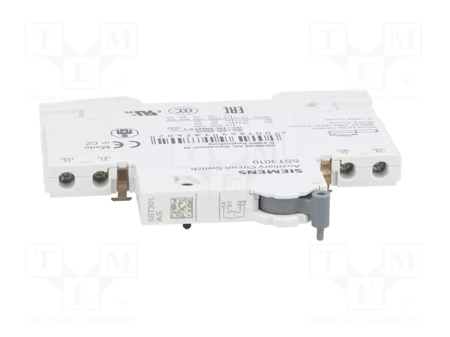 Siemens 5ST3010 Interruptor auxiliar 1 NO 1 NC Siemens 5ST3010 Interruptor auxiliar 1 NO 1 NC