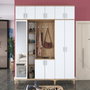 Hanah Home Recibidor EA121 - 2765 Nogal y Blanco 180x240x37.5 cm