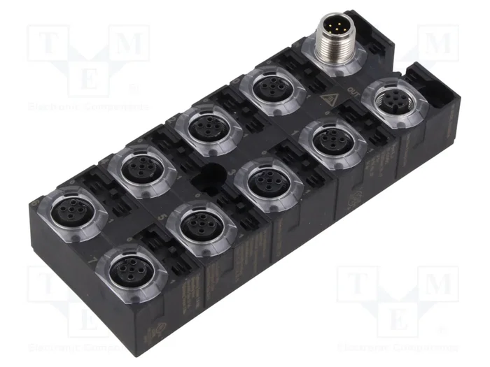 MURRELEKTRONIK Caja de conexión Cube67 M12 hembra 24VDC 4A
