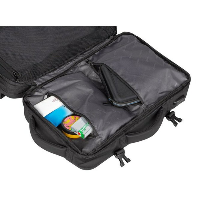 Natec NTO-2116 Mochila de Excursión Negro 17.3 Pulgadas