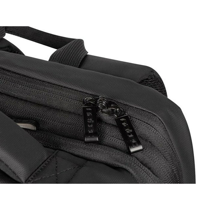 Natec NTO-2116 Mochila de Excursión Negro 17.3 Pulgadas