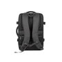 Natec NTO-2116 Mochila de Excursión Negro 17.3 Pulgadas