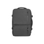 Natec NTO-2116 Mochila de Excursión Negro 17.3 Pulgadas