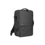 Natec NTO-2116 Mochila de Excursión Negro 17.3 Pulgadas