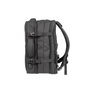 Natec NTO-2116 Mochila de Excursión Negro 17.3 Pulgadas