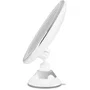 Orbegozo ESP 1010 Espejo cosmético de pared con luz, Ø17cm