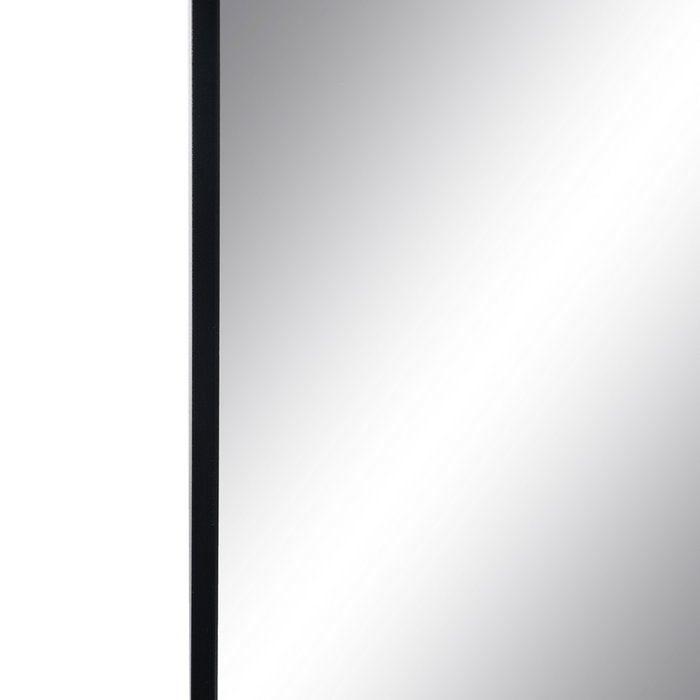 Espejo Negro Aluminio-Cristal Decoración 76 X 3 X 101 cm