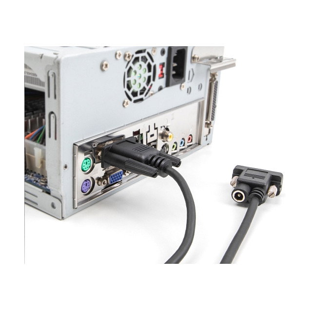 DeLOCK Cable Serial RS-232 D-Sub9 Hembra a D-Sub9 Hembra con Alimentación en Pin 9, 1 m DeLOCK Cable Serial RS-232 D-Sub9 Hembra a D-Sub9 Hembra con Alimentación en Pin 9, 1 m