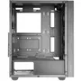 Mars Gaming Caja Gaming Semitorre MC-PMAX, Panel Frontal MESH, 4 Ventiladores FDB, Cristal Templado, PURE BLACK
