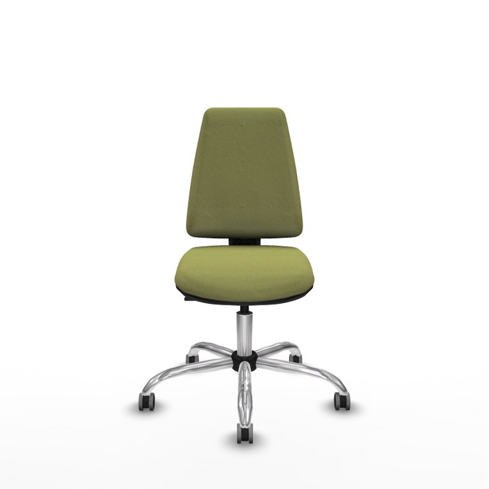 PIQUERAS Y CRESPO Silla de oficina Elche Verde oliva sin brazos PIQUERAS Y CRESPO Silla de oficina Elche Verde oliva sin brazos