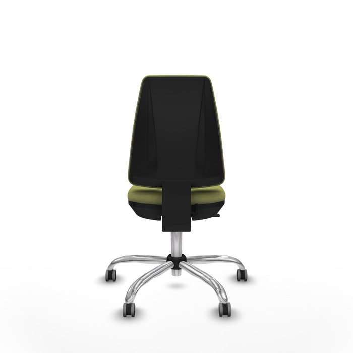 PIQUERAS Y CRESPO Silla de oficina Elche Verde oliva sin brazos PIQUERAS Y CRESPO Silla de oficina Elche Verde oliva sin brazos
