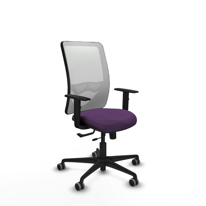 PIQUERAS Y CRESPO Silla de oficina Zulema Morado y Blanco PIQUERAS Y CRESPO Silla de oficina Zulema Morado y Blanco