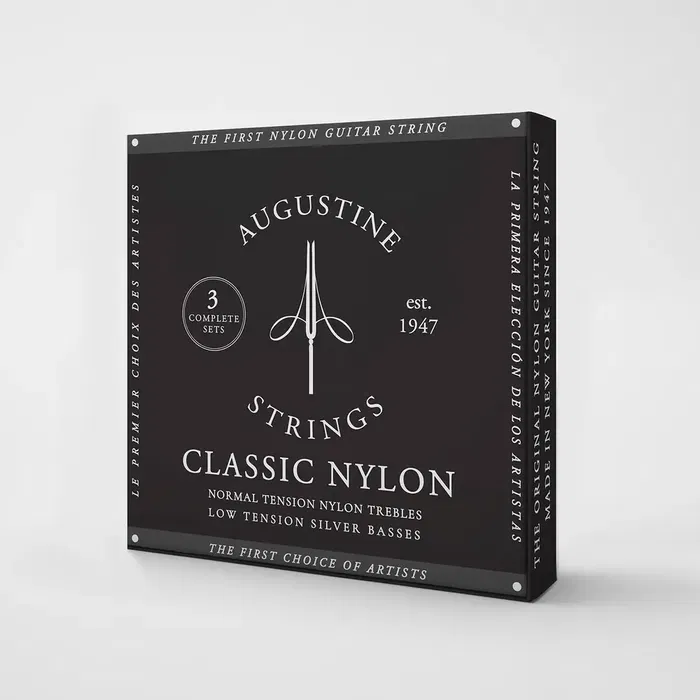 Augustine Pack 3 Juegos Clásica Nylon Tensión Baja