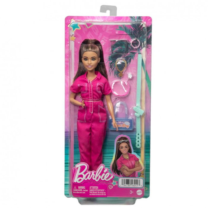 Mattel Muñeca Barbie Mono Rosa Mattel Muñeca Barbie Mono Rosa