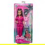 Mattel Muñeca Barbie Mono Rosa