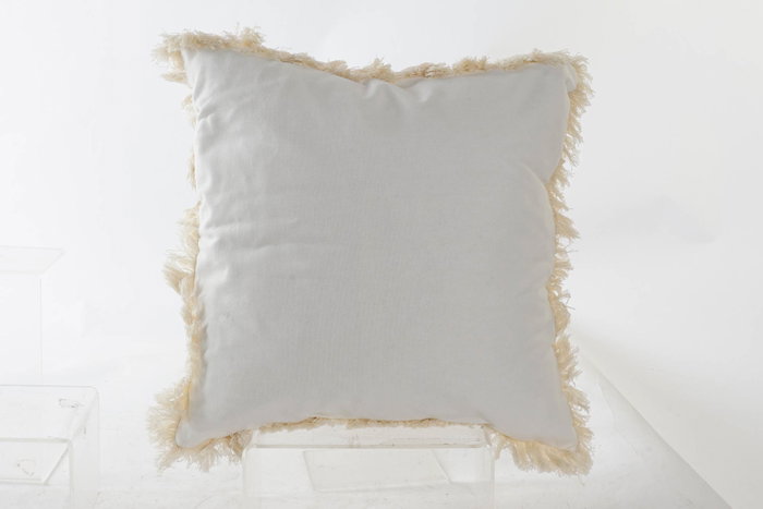 DKD Home Decor Cojín Poliéster Crema Desert Oasis 45x10x45 cm Surtido 2 Unidades