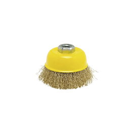 Mota Herramientas Cepillo Copa Alambre Ondulado Ft0125 Ø125 mm para Limpieza de Metales