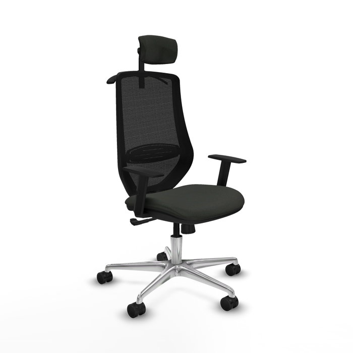 PIQUERAS Y CRESPO Silla de oficina Mardos con Mecanismo Sincro Negra PIQUERAS Y CRESPO Silla de oficina Mardos con Mecanismo Sincro Negra