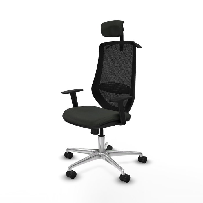 PIQUERAS Y CRESPO Silla de oficina Mardos con Mecanismo Sincro Negra PIQUERAS Y CRESPO Silla de oficina Mardos con Mecanismo Sincro Negra