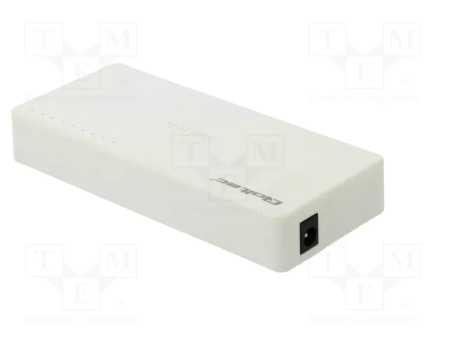 Qoltec 52246 Switch de red con 8 puertos RJ45 100Mbps