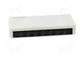 Qoltec 52246 Switch de red con 8 puertos RJ45 100Mbps