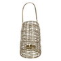 Ixia Portavelas Dorado Acero Inoxidable 19 x 20 x 31,50 cm