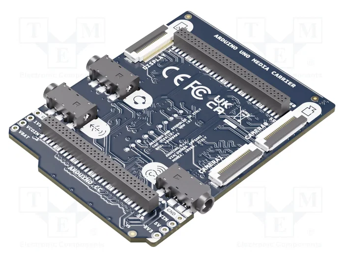 ARDUINO UNO MEDIA CARRIER Placa de desarrollo con audio y display