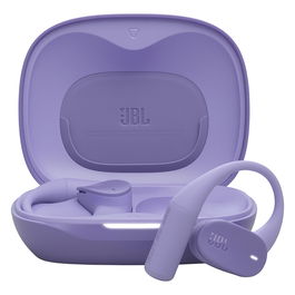 JBL Sense Lite Auriculares Inalámbricos con Gancho de Oreja, Bluetooth 5.4, Resistencia IP54, 8h de Autonomía, Color Púrpura