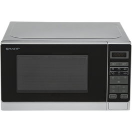 Sharp R242INW Microondas 20L 800W Plata