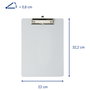 MAUL MAULoutdoor Portapapeles DIN A4 Blanco