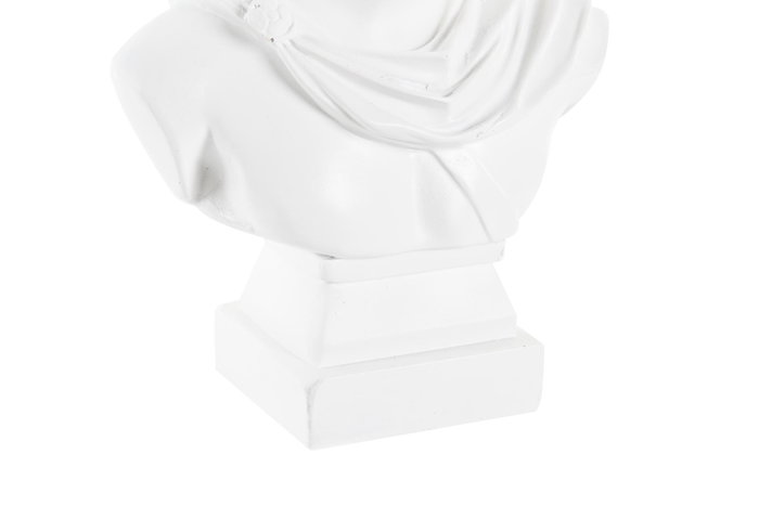 DKD Home Decor Figura de Apolo Blanco en Resina