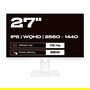 JapanNext Monitor IPS 68,6 cm (27") WQHD 2560x1440 75Hz HDR10 AMD FreeSync 98% DCI-P3 Altavoces USB-C 65W Blanco JN-IPS270WQHD75F-C65W-HSP-W