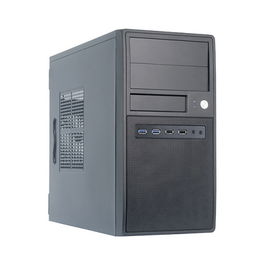 Chieftec CT-04B-OP, Mini Tower PC Negro, micro ATX, SECC, 14 cm