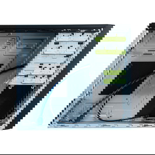 Chieftec CT-04B-OP, Mini Tower PC Negro, micro ATX, SECC, 14 cm