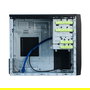 Chieftec CT-04B-OP, Mini Tower PC Negro, micro ATX, SECC, 14 cm