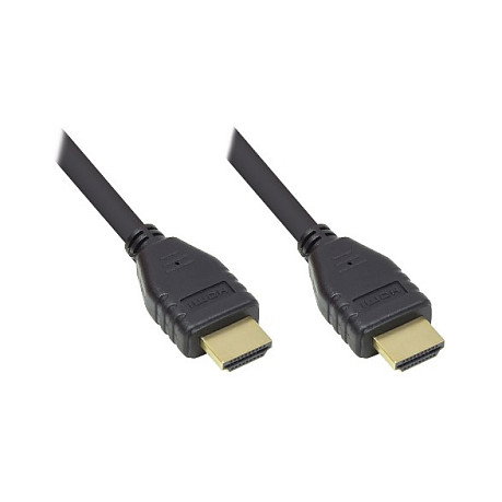 GoodConnections Cable HDMI GC-M0138 de 2 m, 4K 60Hz, Negro GoodConnections Cable HDMI GC-M0138 de 2 m, 4K 60Hz, Negro