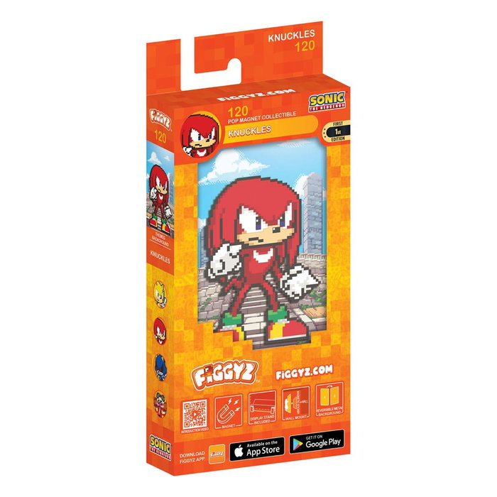 FiGGYZ Knuckles Figura Coleccionable Magnética Sonic the Hedgehog (Modern) 11 cm FiGGYZ Knuckles Figura Coleccionable Magnética Sonic the Hedgehog (Modern) 11 cm