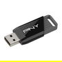 PNY Attaché X 128 GB USB 3.2 Gen 1 Llavero USB (130 MB/s, Negro, 1 ud.)