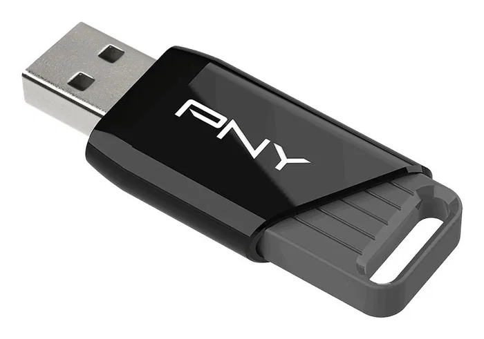 PNY Attaché X - Unidad Flash USB 3.2 Gen 1 de 128 GB, USB Tipo A, Negro, 130 MB/s