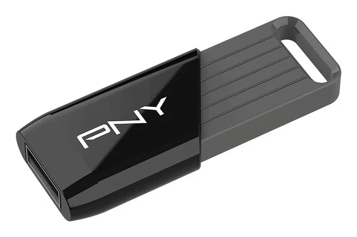 PNY Attaché X - Unidad Flash USB 3.2 Gen 1 de 128 GB, USB Tipo A, Negro, 130 MB/s